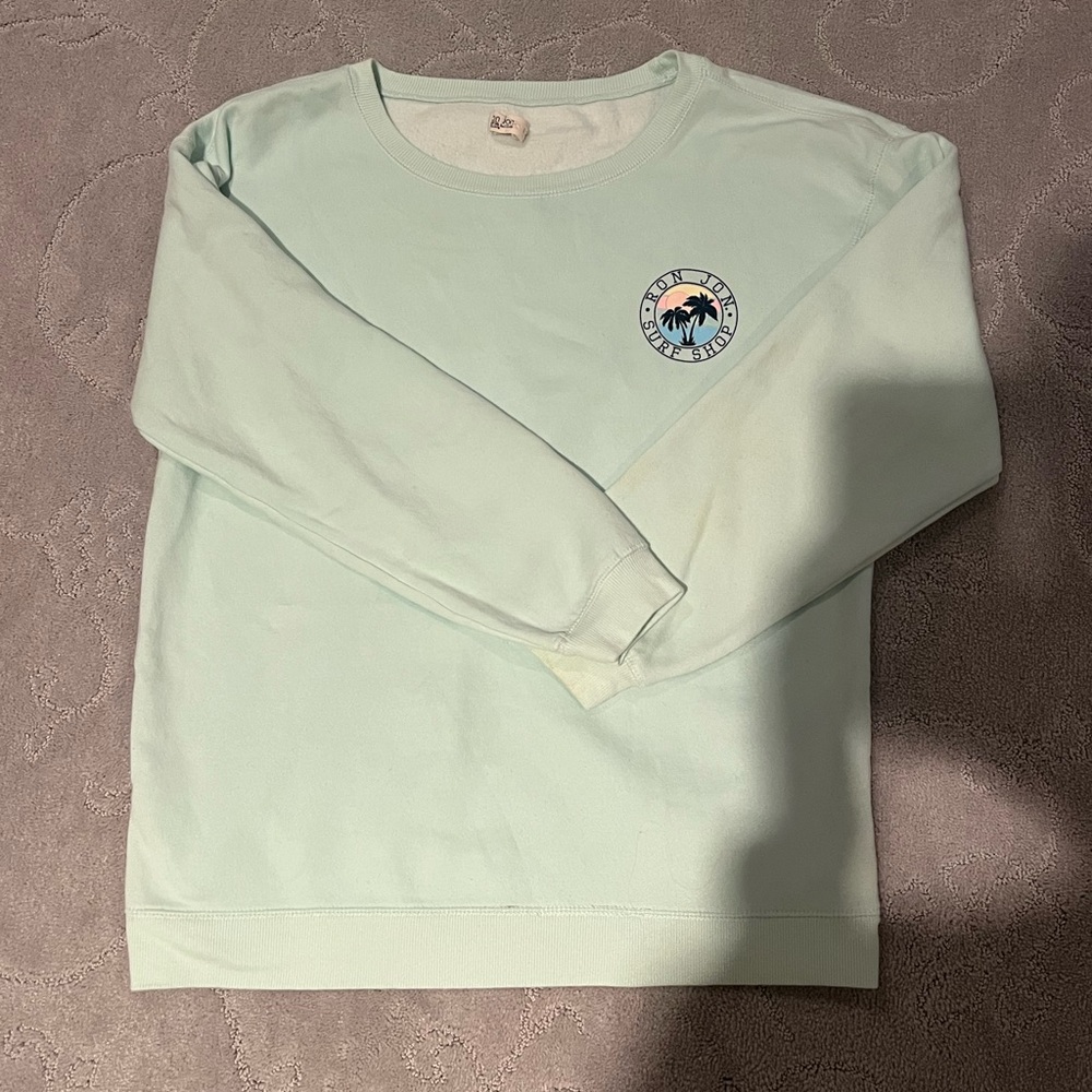 Ron Jon Mint Green Sweatshirt